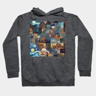 Van Gogh Paintings Mashup Hoodie